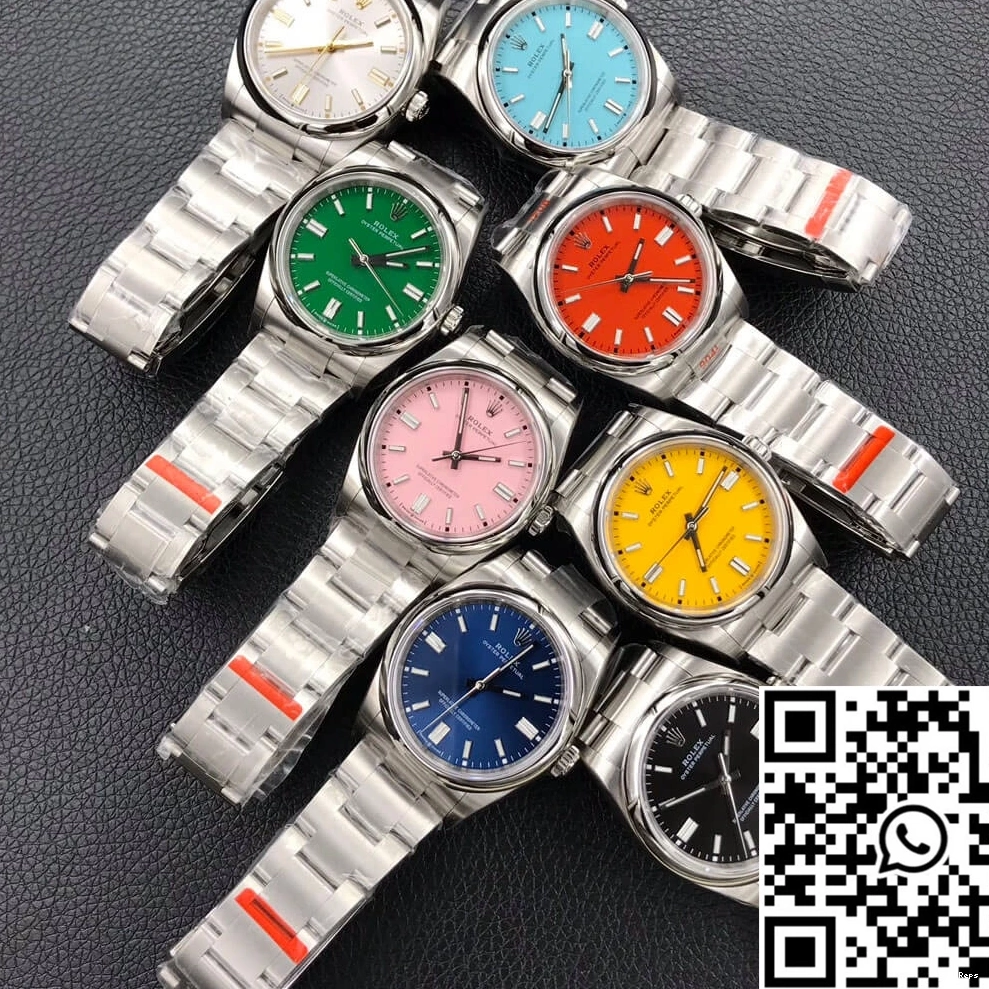 M126000-0005 36MM Rolex Dial Oyster Perpetual EW Factory Green 0421